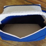 Intérieur du mini-sac à langer